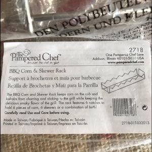 Pampered Chef BBQ Rack Corn Skeiwers